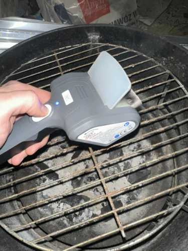 CzystyRuszcik - Elektryczny skrobak do grilla (szary) photo review