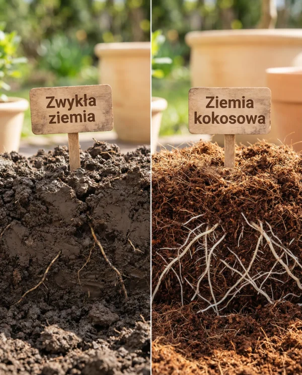 Plonix - Ziemia kokosowa przyśpieszająca wzrost roślin